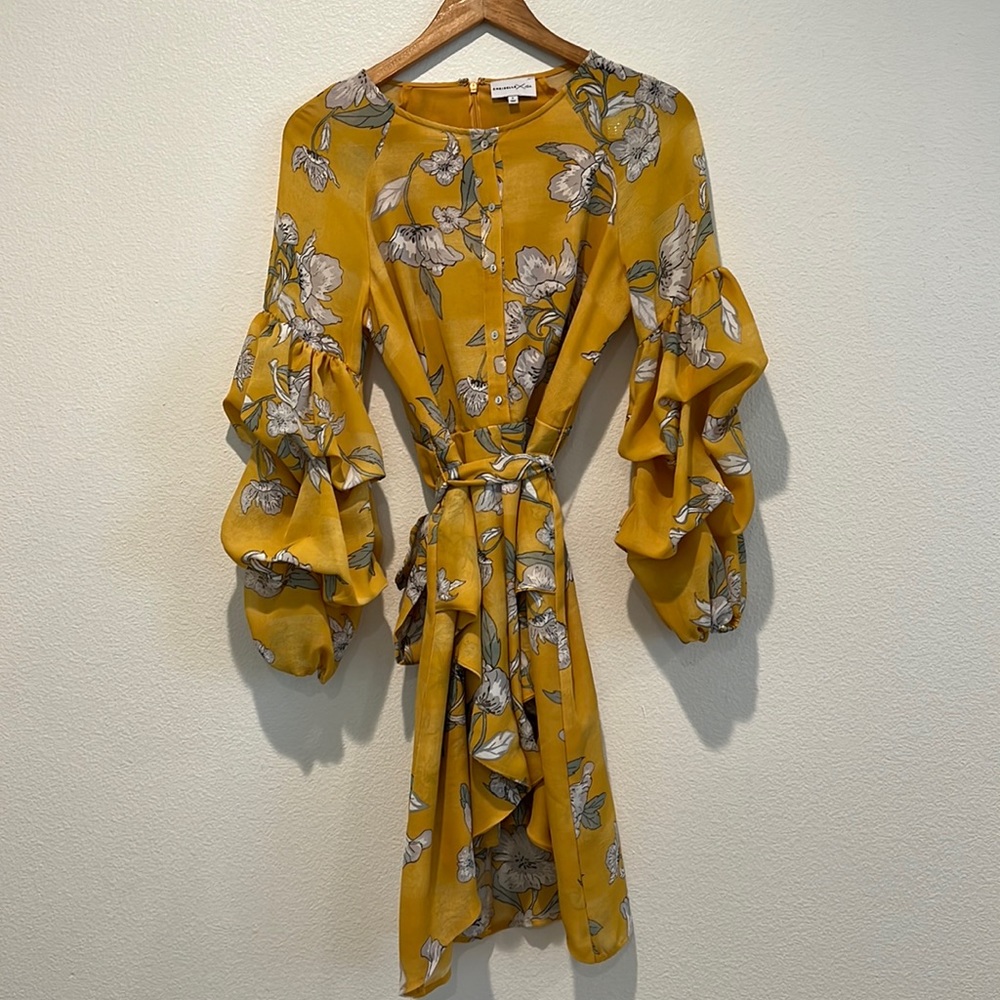Nordstrom yellow dress